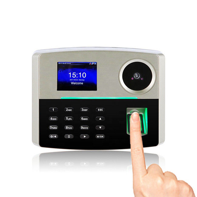 Internal POE Sim Card Android Fingerprint Attendance Device With Palm Recognition